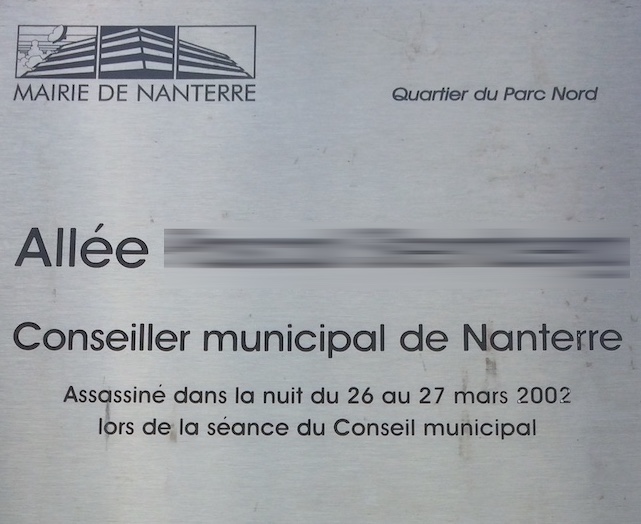 20 ans après : Souvenir des élus engagés auprès de leurs concitoyens, assassinés  en conseil municipal le 27 mars&nbsp;2002
